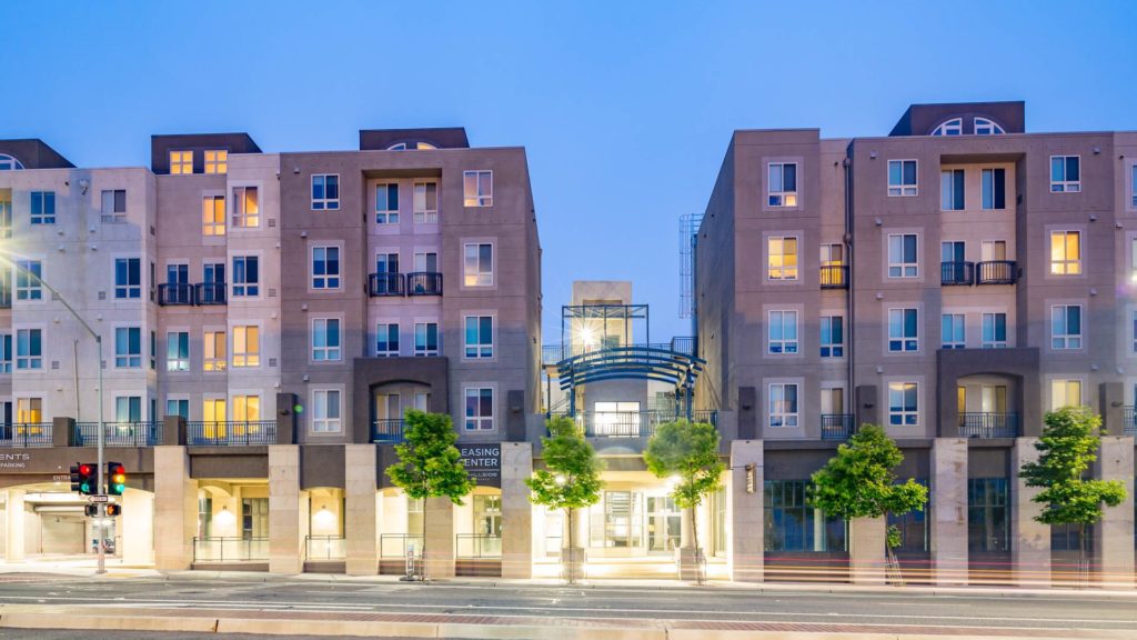 Residential buildings in Daly City