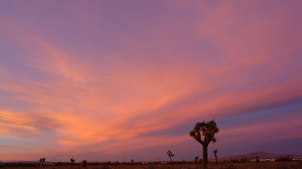 Sunset in Hesperia
