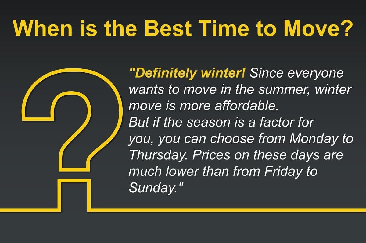 When is the best time to move?